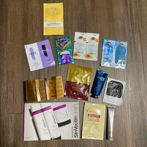 Hair care sample bundle - shampoo conditioner hair mask